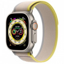 Apple Watch Ultra, 49 мм, Yellow/Beige Trail Loop